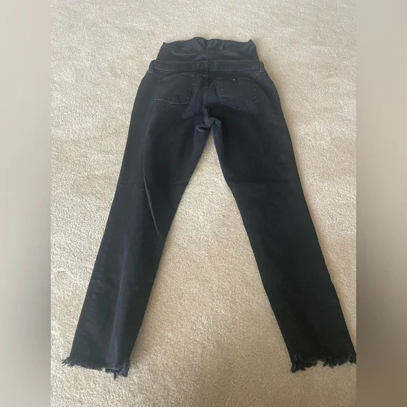 Abercrombie & Fitch Super Skinny ankle Maternity Jeans. Women size 31/12 - Picture 12 of 13
